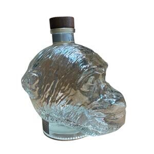 RARE Monkey Head Vodka 750ml Bottle Decanter EMPTY Primitive Decor